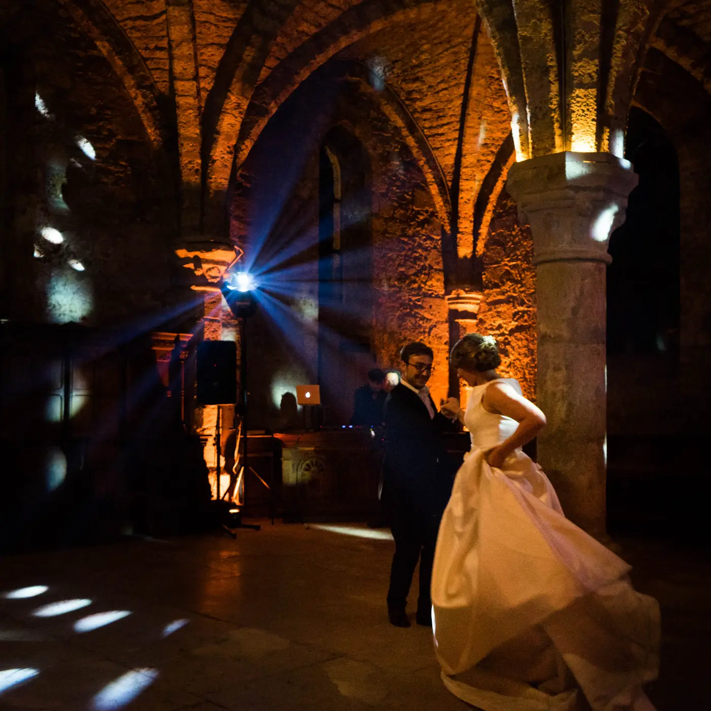 Installation DJ à Abbaye des Vaux-de-Cernay